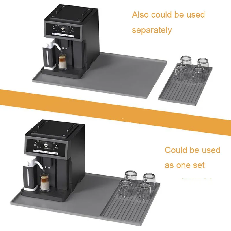 Угловая кофеварка силиконовый коврик для столовых приборов нескользящий ковер