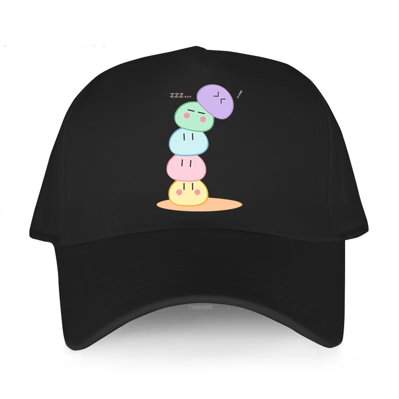 

Vintage hot sale caps outdoor unisex summer hat Clannad Dango Pile zzz Cotton print Baseball cap men adjustable hip hop Hat