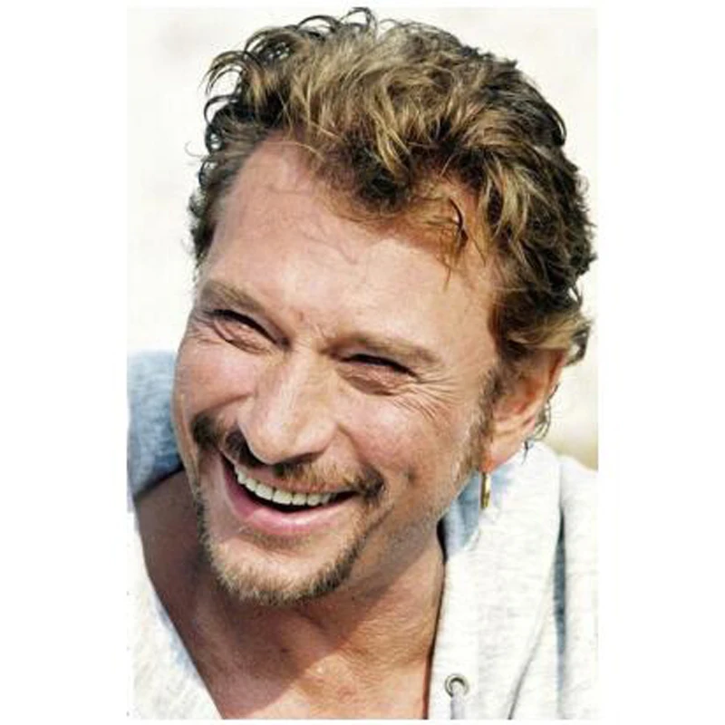 

France Singer Johnny Hallyday 5D Diamond Painting Beads With Embroidery Cross Stitch Kits Mosaic Drill Home Decor Gift DW035