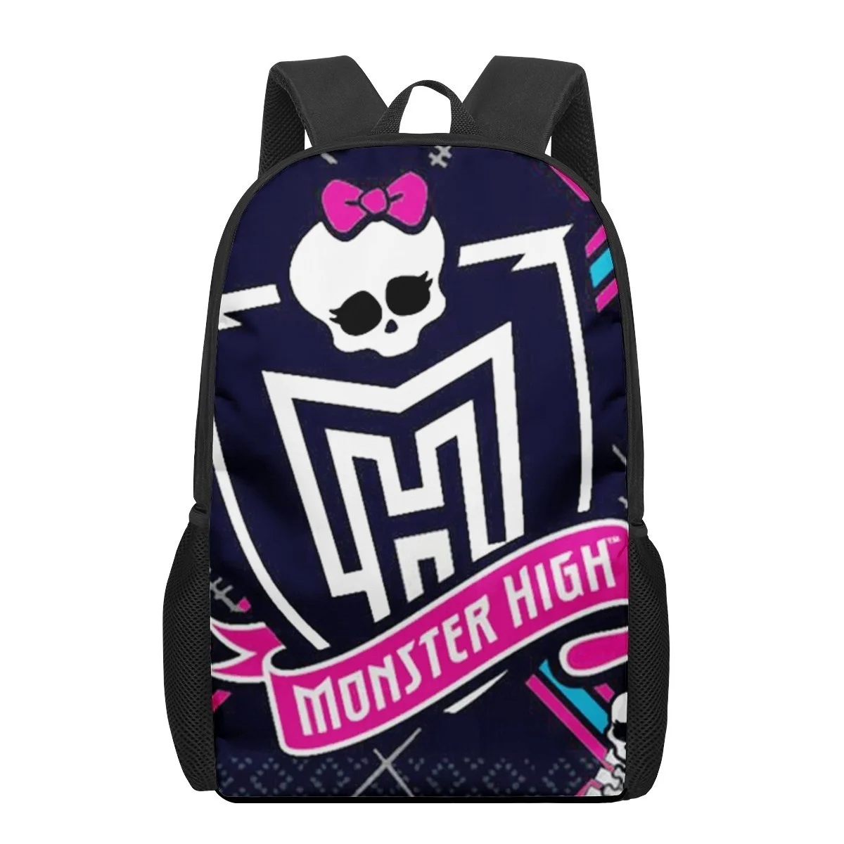 

Monster High 3D Pattern School Bag for Children Girls Boys Casual Book Bags Kids Backpack Boys Girls Schoolbags Bagpack