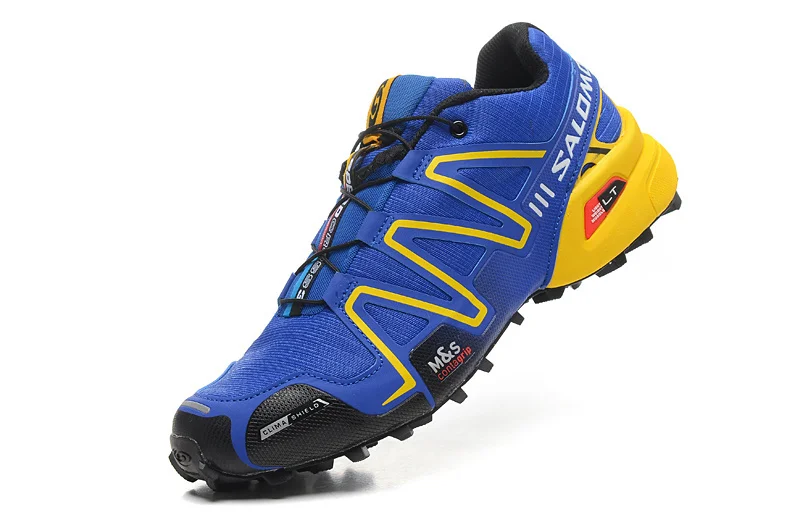 Classics Salomon Speedcross 3 Men Hiking Shoes Lace Up Men Sport Shoes Outdoor Jogging Trekking Sneakers Salomon Speed Cross 3