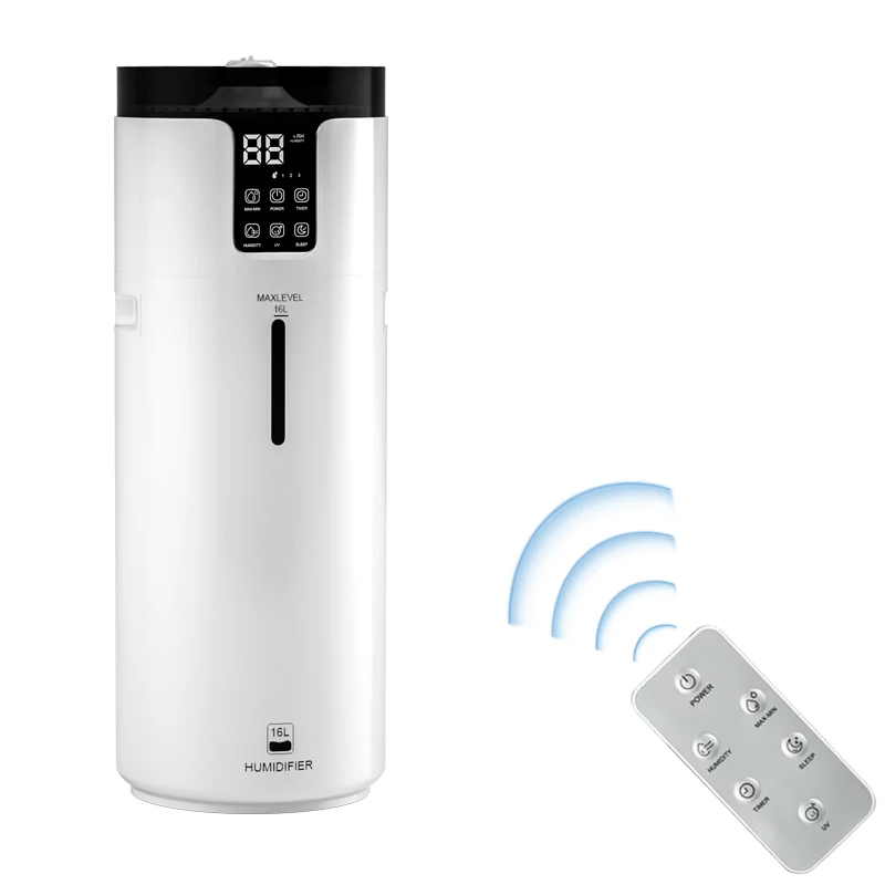 

Air Diffuser Floor Standing Machines For Room Large Capacity Wireless Smart 16l Ultrasonic Humidifier