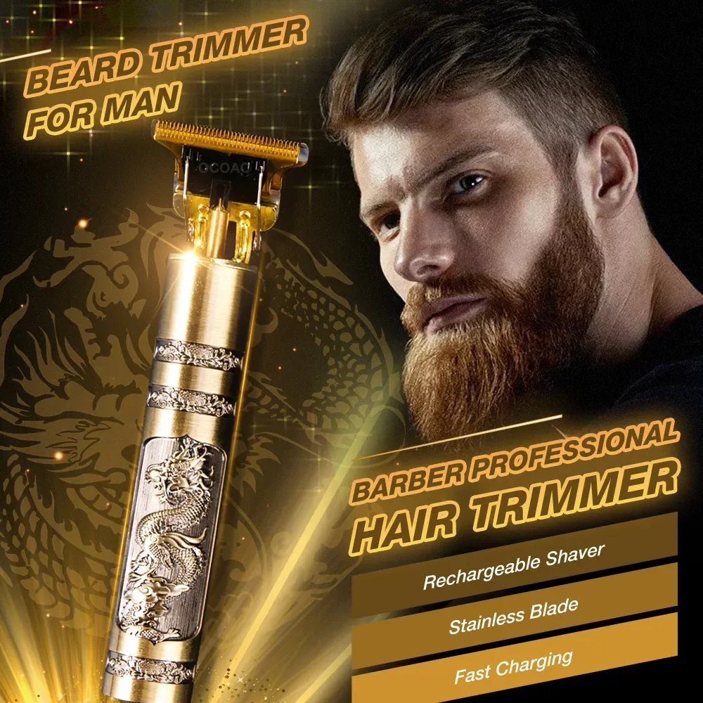 

Electric Shaver for Men T9 Machine Shaving Rechargeable Professional Barber Hair Trimmer 0mm Hair Cutting Machine Beard Razor