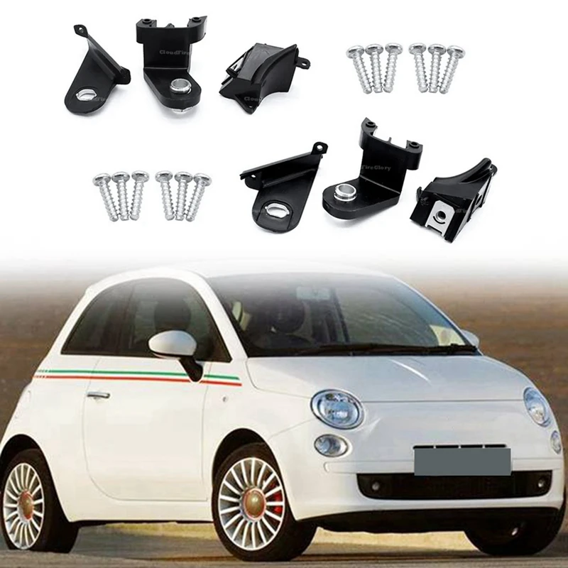 Ремкомплект кронштейна фары автомобиля 51816682 51816681 Для Fiat 500 2008-2016 запасные части