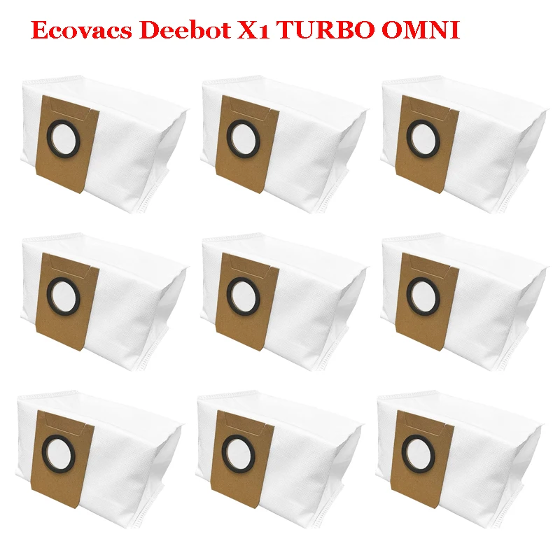 

Disposable Dust Bag Replacement For ECOVACS DEEBOT X1 OMNI TURBO Vacuum Cleaner High Capacity Leakproof Dust Bin Accessories