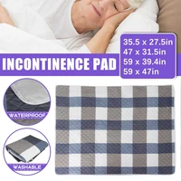 urine mat elder incontinence pad bed protector adult diaper nappy beding sheet cloth breathable waterproof washable mattress