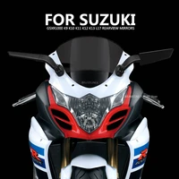 modified motorcycle 2pcs rearview mirrors wind wing adjustable rotating side mirrors for suzuki gsxr1000 k1 k2 k3 k4 k5 k6 k7 k8