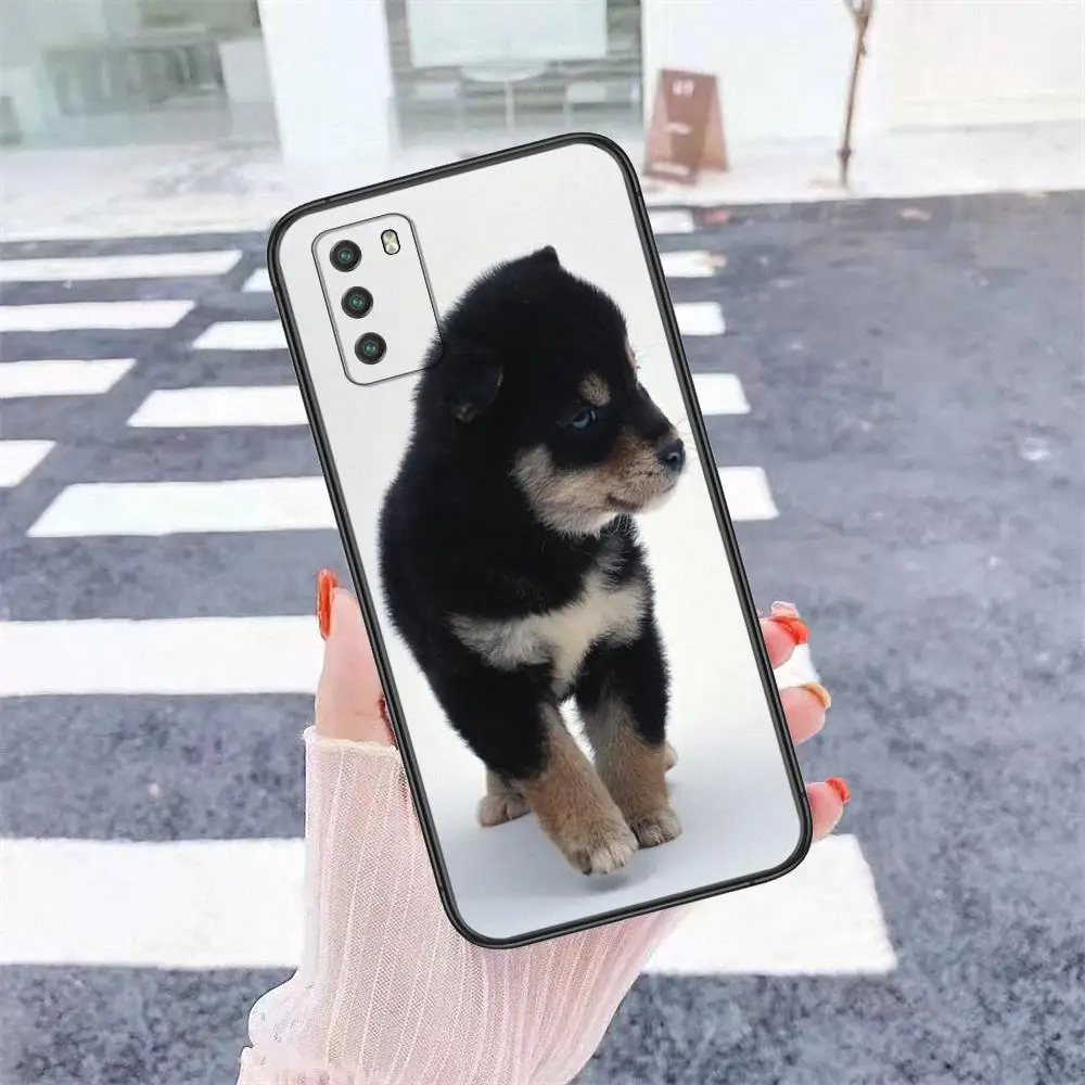 Men Black Bumper 3D Coque Fashion Fluffy Puppy Dog For Xiaomi Mi11 Mi 11 Pro Ultra Lite 10T 10S Mi9 Poco X3 NFC F3 images - 6