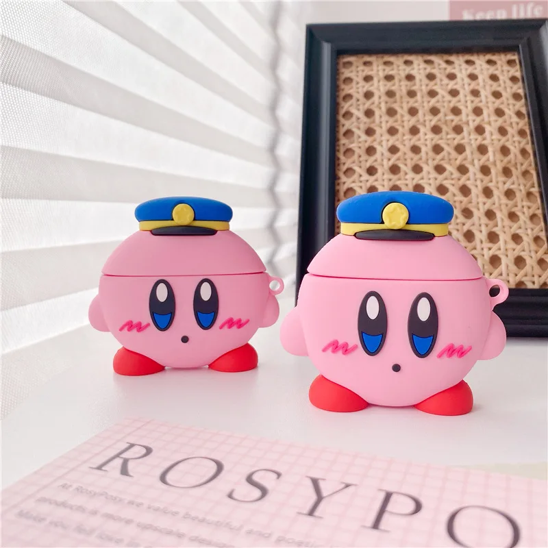 Защитный чехол Star Kirby для Apple Airpods Pro 1 2 3 Симпатичные Мультяшные беспроводные