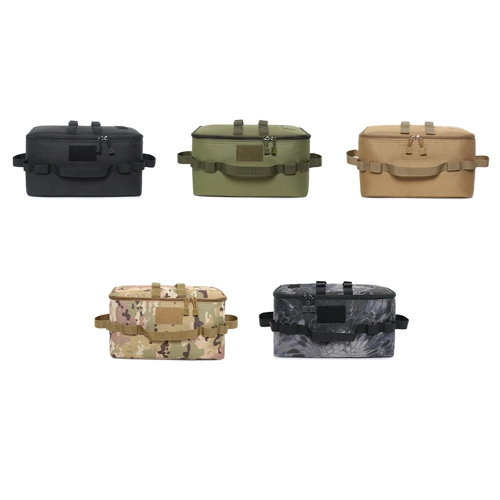 

Camping Storage Bag Zipper Outdoor Hiking Picnic BBQ Burner Organizer