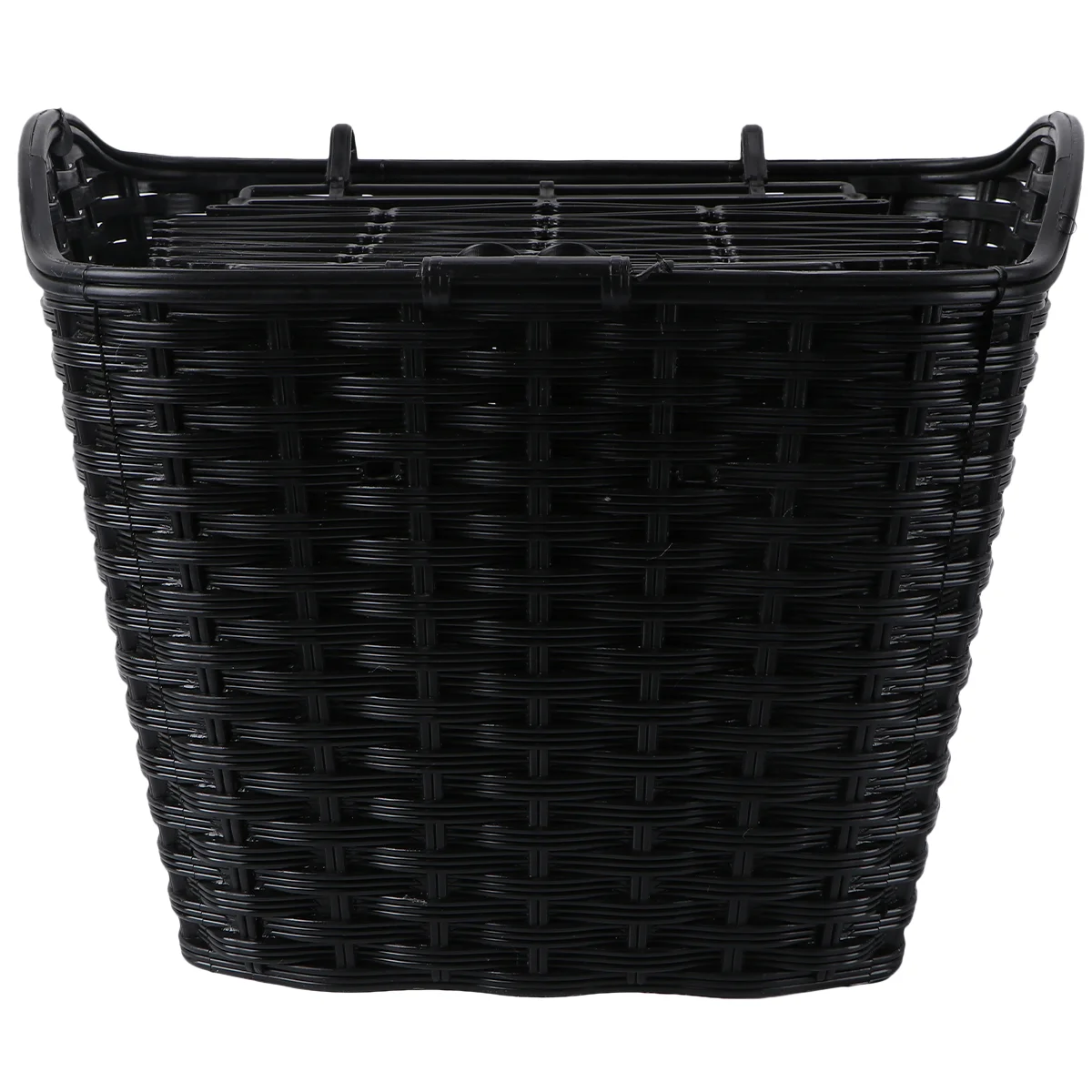 

Basket Handlebar Bike Woven Dog Carrier Rattan Kid S Retro Vintage Hangingrear Pet