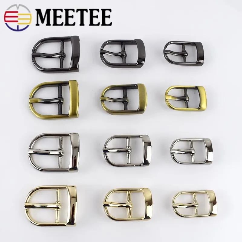 Meetee 5/10 шт. 13/16/20/25 мм металлическая застежка пряжки ремня ремешок слайдер Пряжка