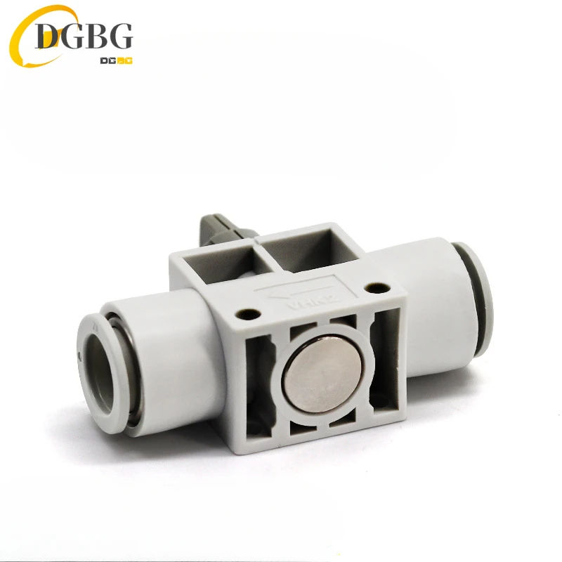 Тип SMC Пальцевой клапан серии VHK VHK2 VHK3 с выхлопным фитингом в одно касание