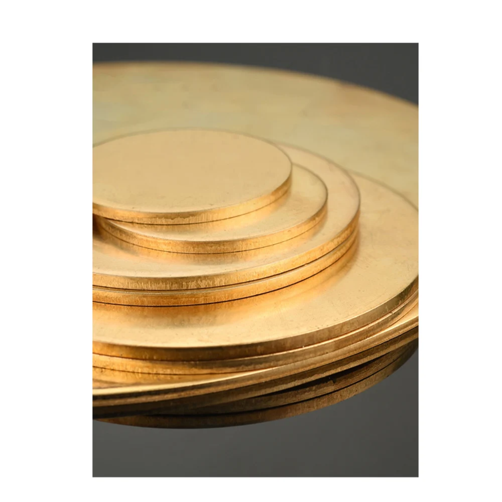 H62 латунный диск латунная прокладка круглая пластина из чистой меди диаметр