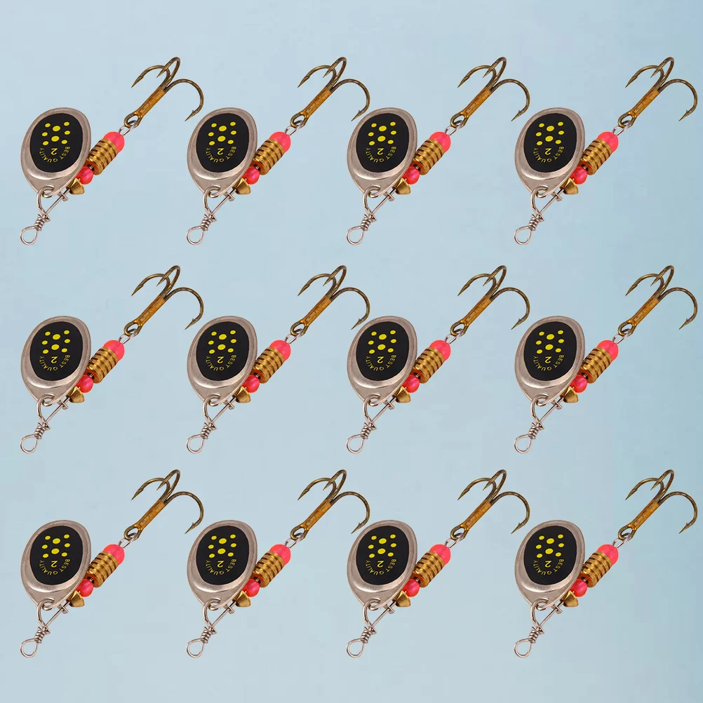 

10 Pcs Gaff Hook Bass Fishing Lure Fishing Baits Bass Trout Lures Lipless Crankbait Hard Swimbaits Striped Fishing accessories