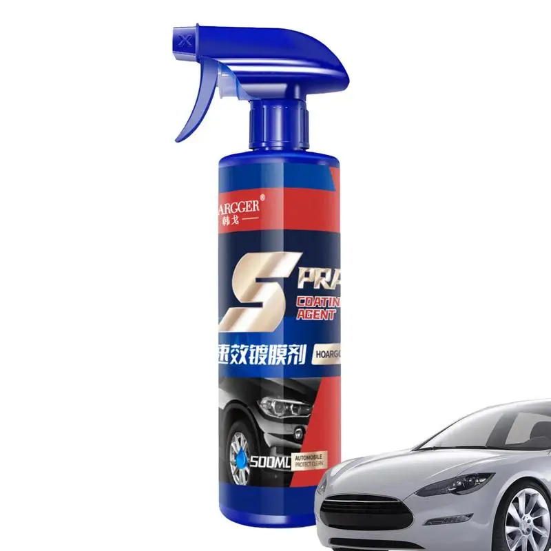 

Ceramic Coating Spray For Cars 3 In 1 Car Shield Coating Car Paint Repair Waterless Car Wash Ceramic Spray For Cars Motorcycle