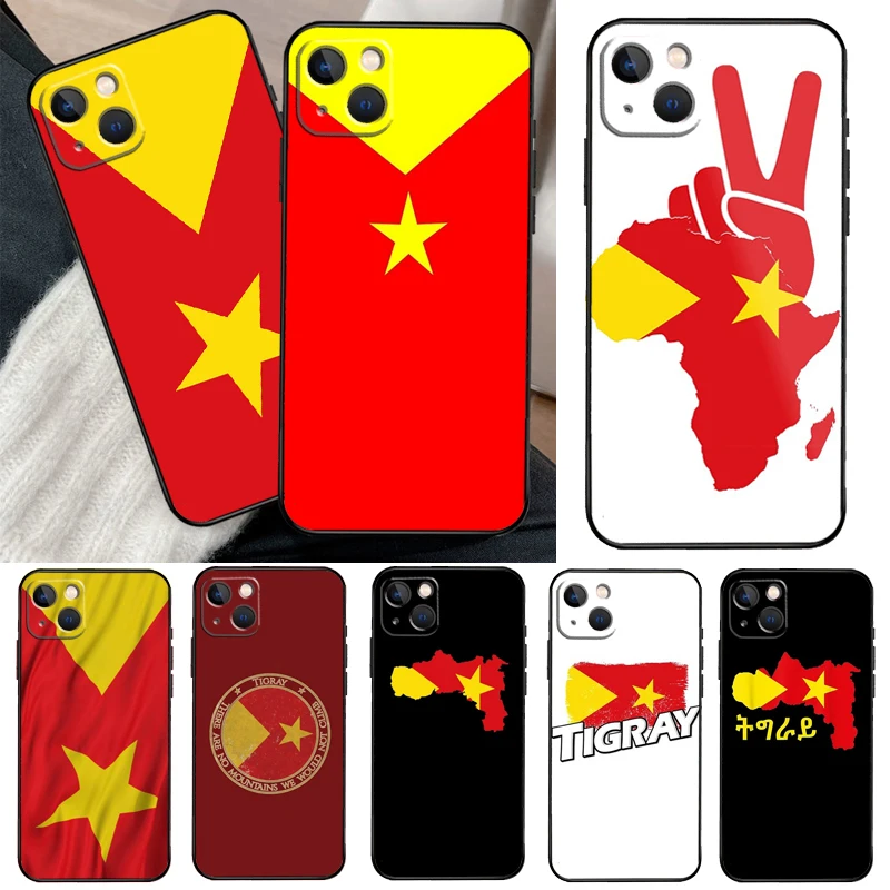 Фото Чехол с флагом Тигрей для Honor Magic 8 6 7 Pro, Honor 400 Lite 200 50 70 90 X8c X8b X9a X9b X9c X9d Win RT №1