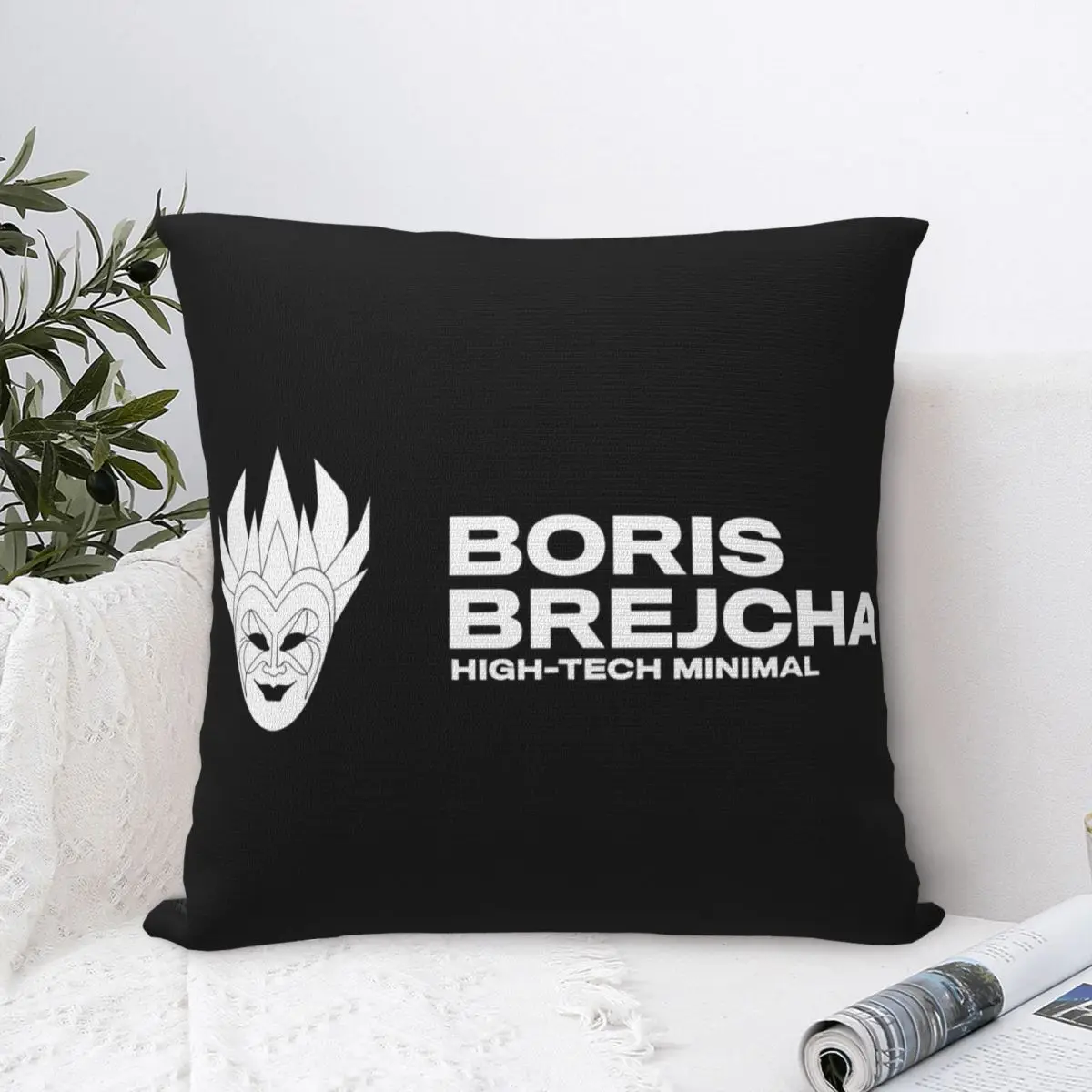 

Dj Boris Brejcha Case Dakimakura Cushion Cover Decorative Pillows For Bed Not deformed Anti-pilling Anti-shrunk Skin-friendly