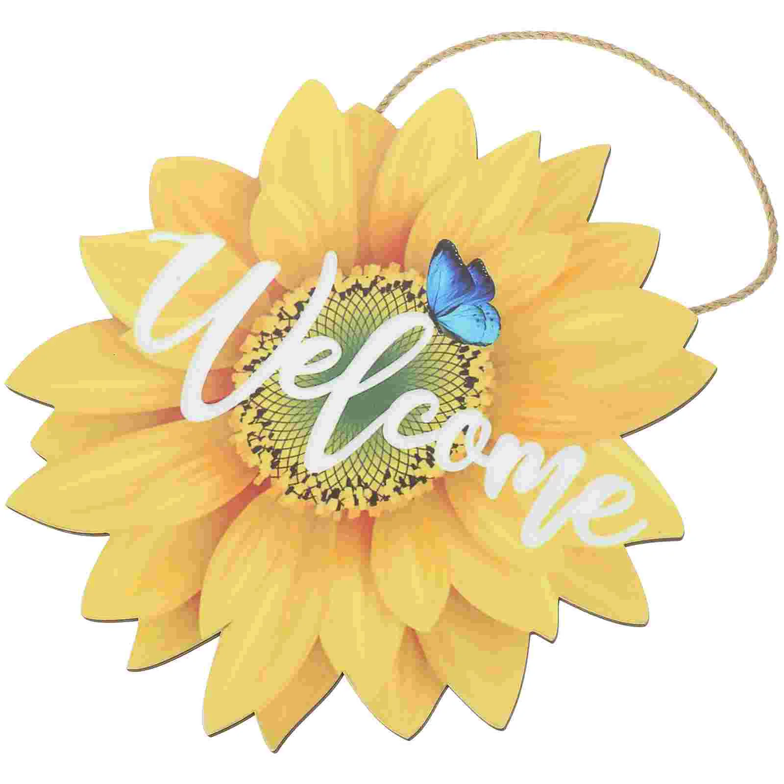 

Hanging Plaque Farmhouse Ornament Decorate Home Door Decoration Wood Wall Sign