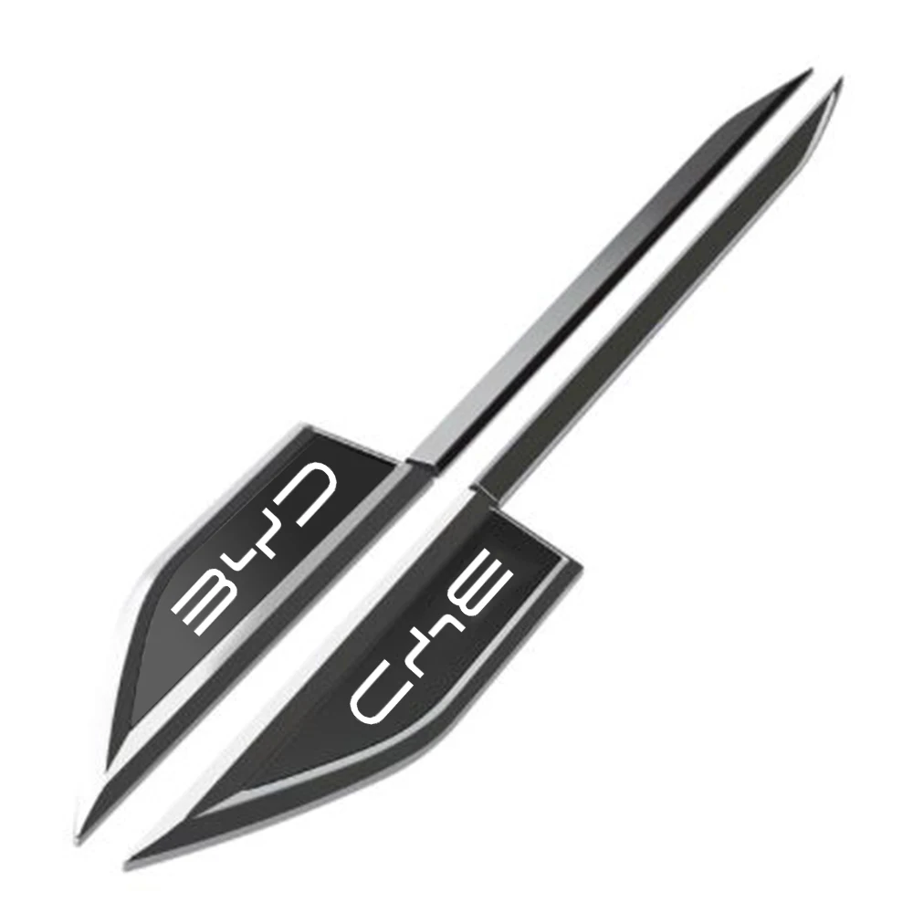 

2 Шт. Стильные Наклейки С Логотипом Для BYD Atto 3 Act 3 Tang F3 E6 DMI Yuan EV F0