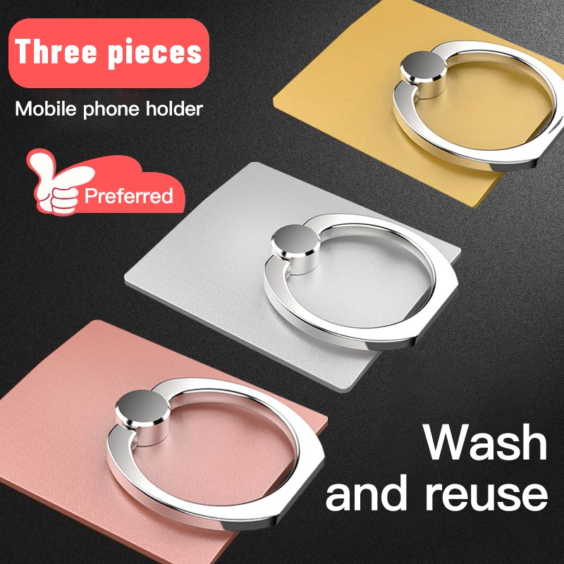 

Ring Buckle Anti-falling Ring Buckle Holder Creative Mobile Phone Holder Rotating Ring Buckle 360 Degree Rotating Stand
