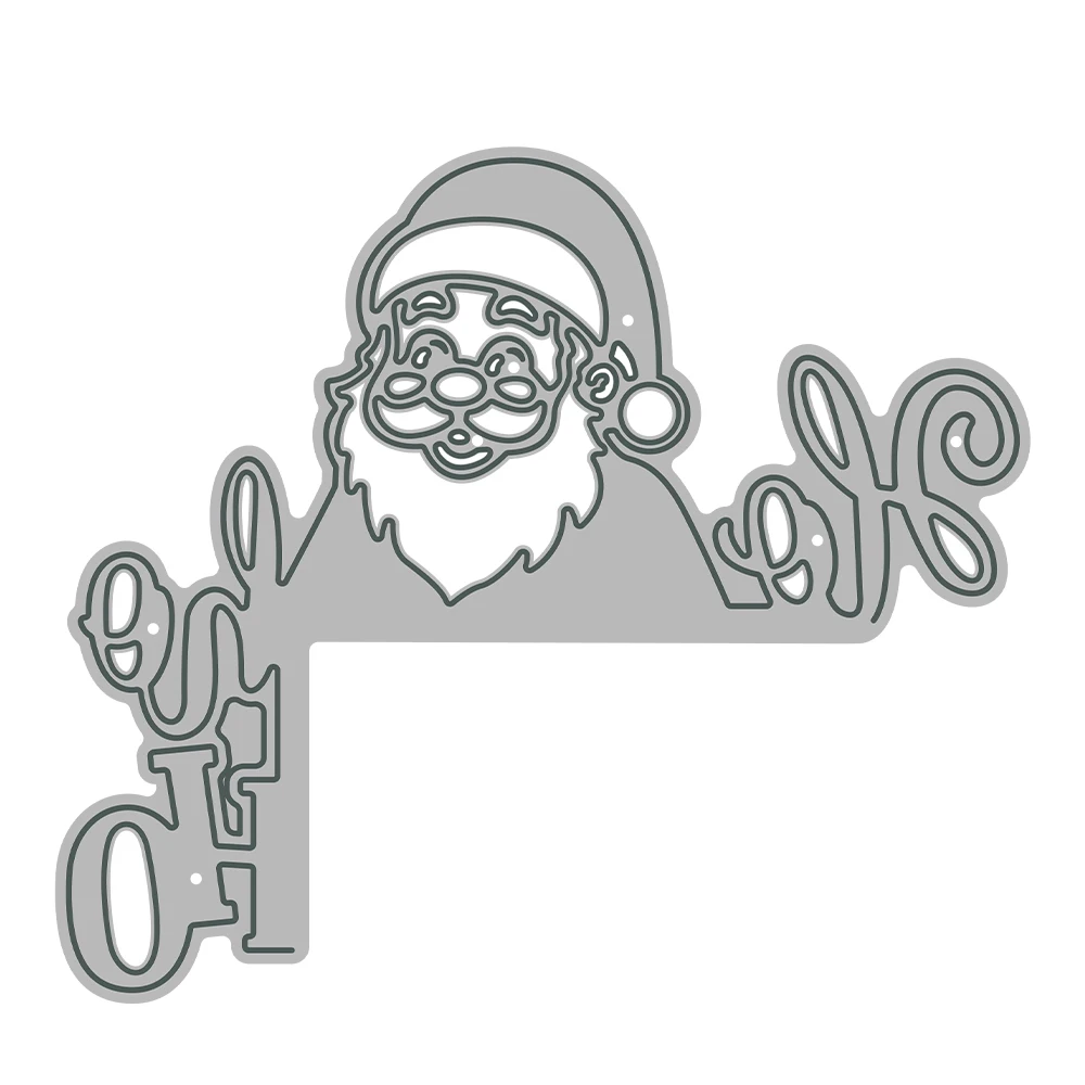 MangoCraft Рождественский Санта-Клаус Мини-обайка Вырубные штампы DIY Товары для