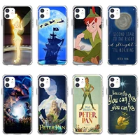soft case cover for iphone 10 11 12 13 mini pro 4s 5s se 5c 6 6s 7 8 x xr xs plus max 2020 take me to neverland peter pan fanart