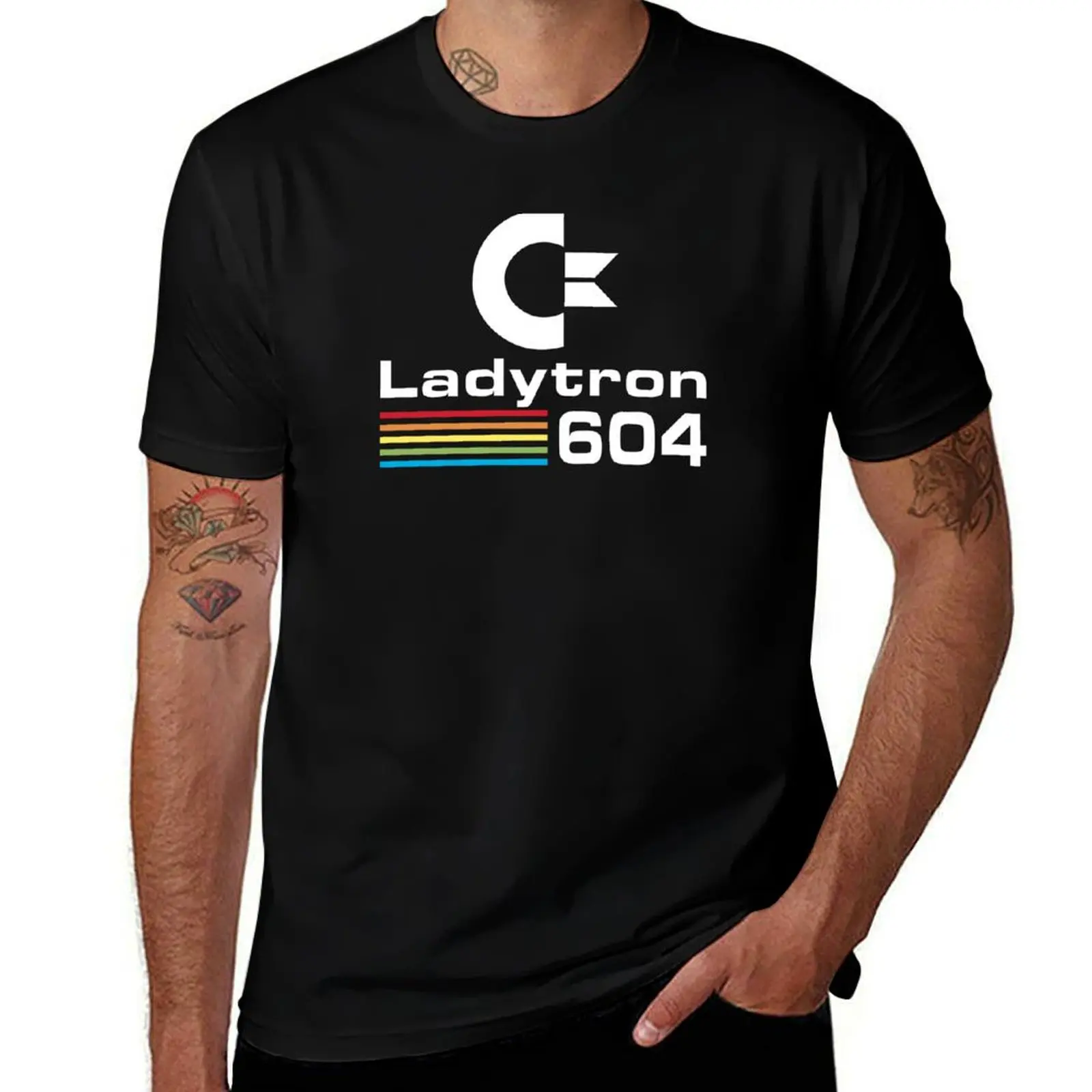 604 Винтажная Футболка Ladytron футболка с коротким рукавом для мальчиков белые