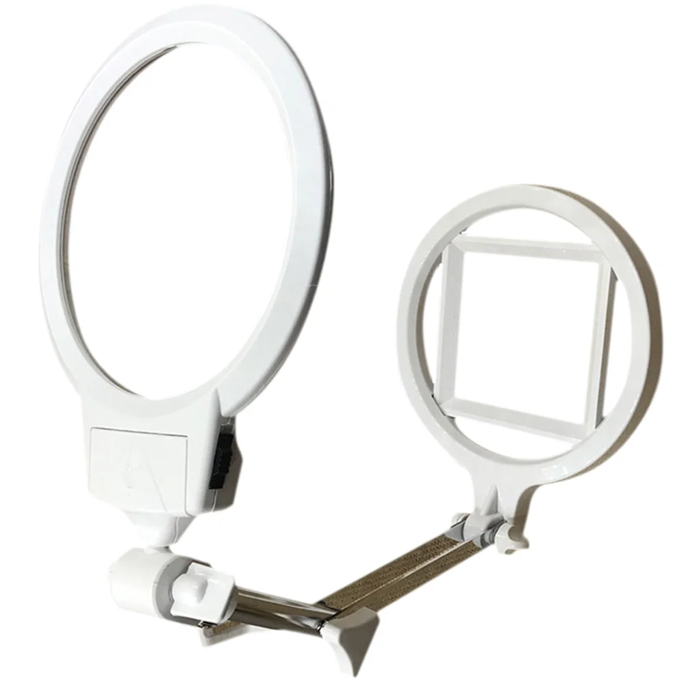 

Hands Free Magnifying Glass with LED Lamp Adjustable Reading Magnifier Lamp