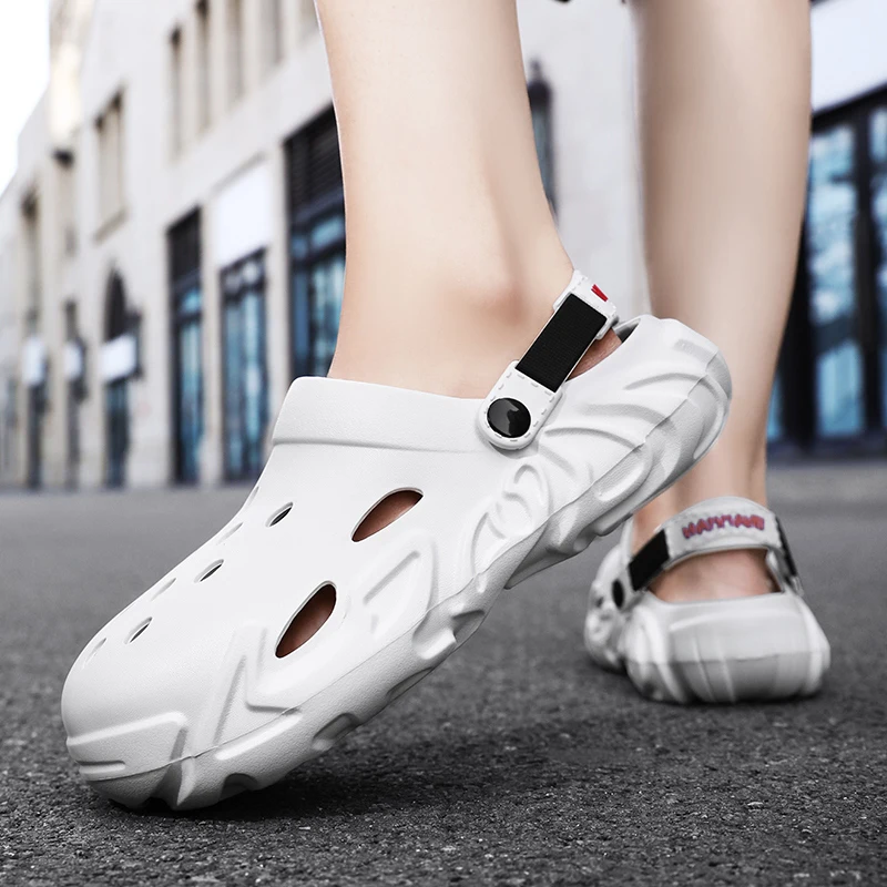 Сандалии пляжные легкие нескользящие для мужчин и женщин удобные шлепанцы