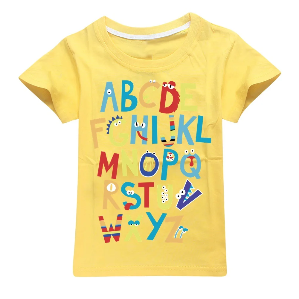 Children Sports Tees Clothing Alphabet Lore Game Kids Cosplay T-Shirt Girls Boys Short Sleeve Summer Tops Clothes Tshirts 3 Children Sports Tees Clothing Alphabet Lore Game Kids Cosplay T-Shirt Girls Boys Short Sleeve Summer Tops Clothes Tshirts 3