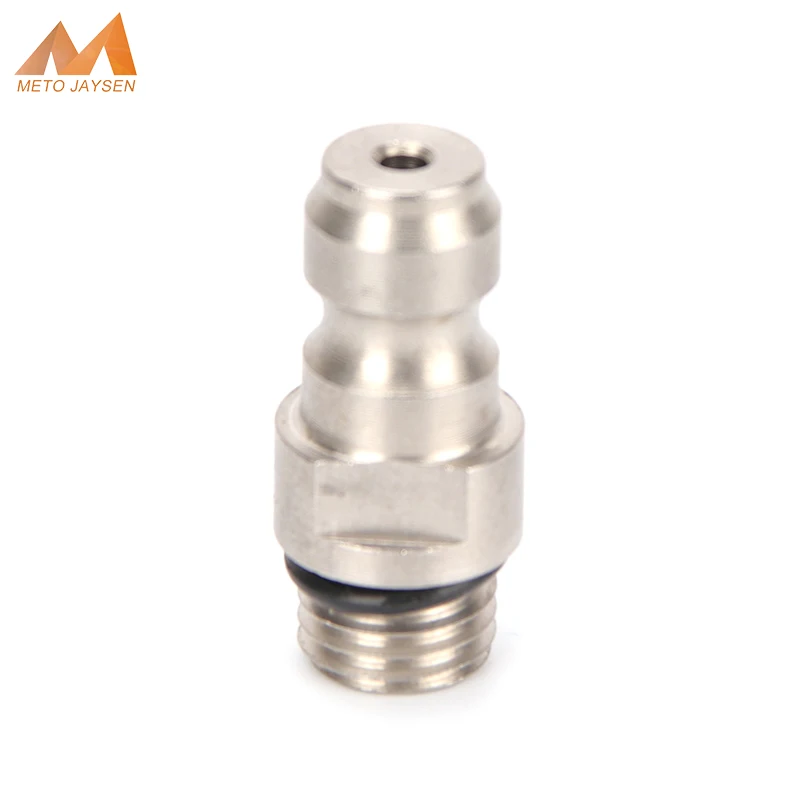 

PCP Paintball Pneumatic M8x1 Male Plug Adapter Fittings Quick Coupler 8MM Filling Head For Air Refilling Stainless Steel 1pc/set