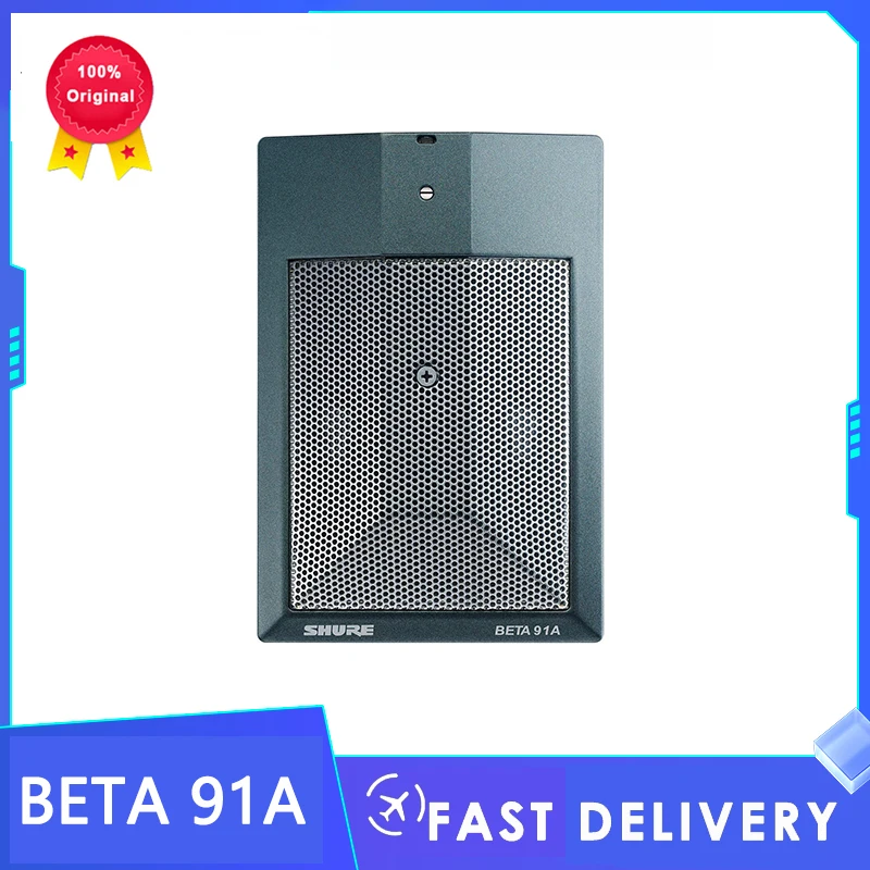 

100% Original BETA 91A Bass Drum Instrument Condenser Boundary Microphone Suitable for Frequency Pickup Instrument Karaoke Mic