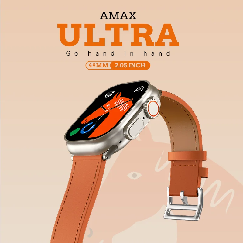 

Смарт-часы HW AMAX с измерением пульса и давления