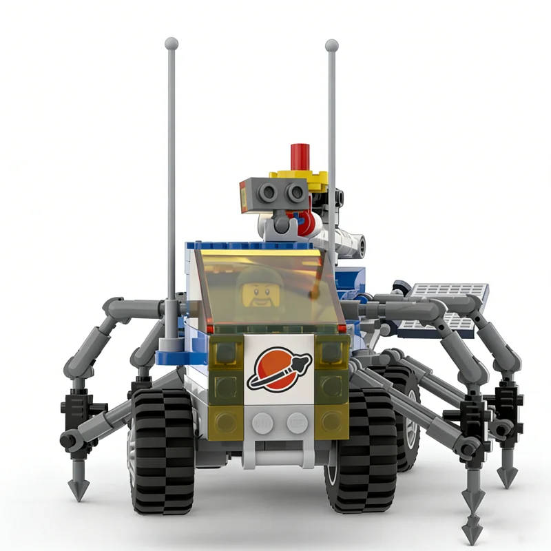 Фото 262 детали MOC: Классическая модель космического транспортного средства Canadarm Neo. Конструктор для сборки, архитектурные блоки. Подарки на фестиваль. Креативная идея для самостоятельной сборки. №2