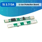 10 шт.лот 1S 3,7 V 3A Защитная плата для литий-ионного аккумулятора BMS PCM для литий-ионного аккумулятора 18650