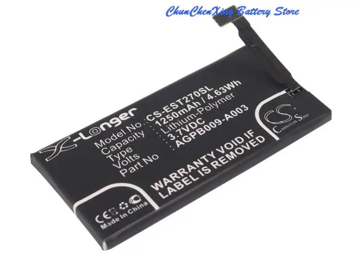 Фото Аккумулятор Cameron Sino 1250 мАч AGPB009-A003 для Sony Erison Lotus, ST27a, ST27i, Xperia Advance, Xperia go, Xperia ST27 №4