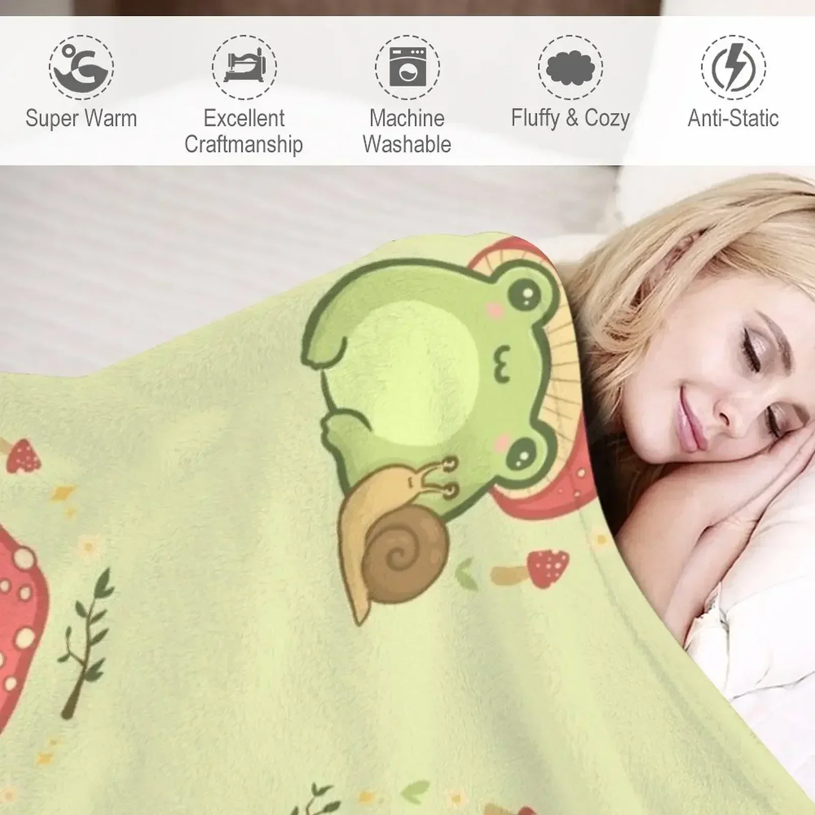 Супер милая кавайная лягушка с ремешком грибная шляпа улитка - Cottagecore Aesthetic Forggy