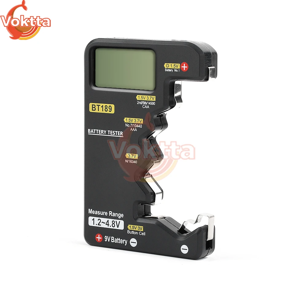 

Тестер Аккумуляторов с ЖК-дисплеем, мини-детектор внешних аккумуляторов, инструмент, Универсальный Тестер Аккумуляторов для кнопочных батарей AA, AAA, 9 В, 1,5 В/3 в