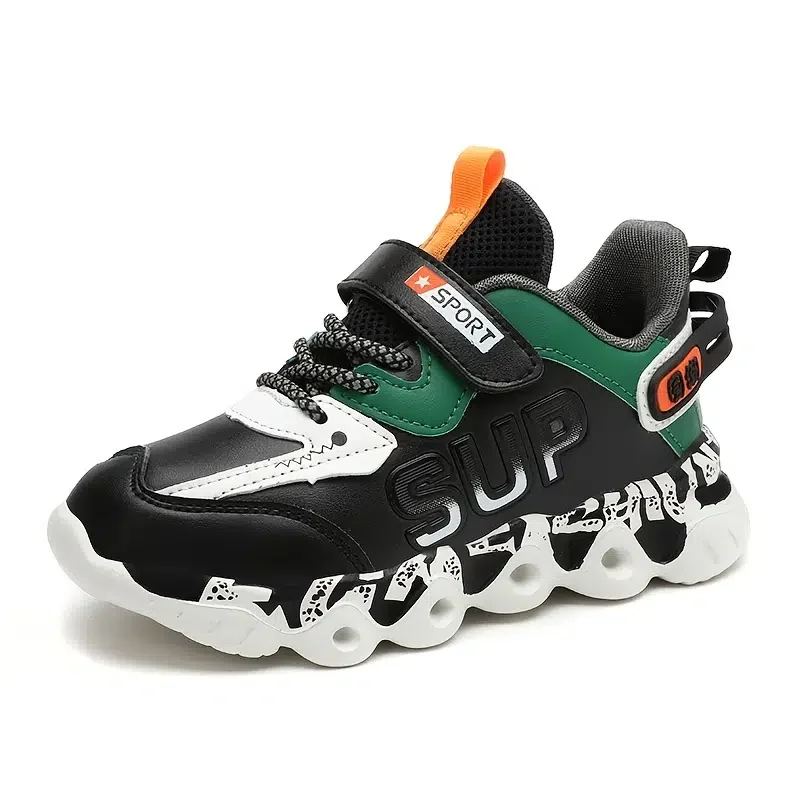 Children's Anti-skid Warm Running Shoes Soft Soled Sneakers Winter New