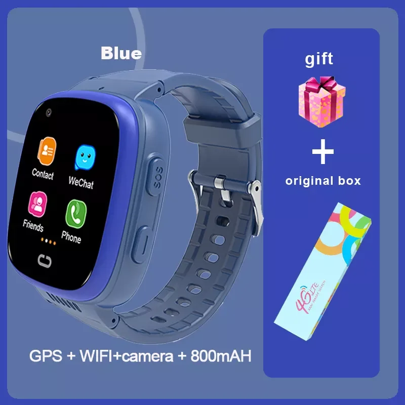 

LT08 4G Детские Смарт-часы видеозвонки GPS WIFI удаленное управление по местонахождению водонепроницаемый сим-карта Детские Смарт-часы телефон VS ...