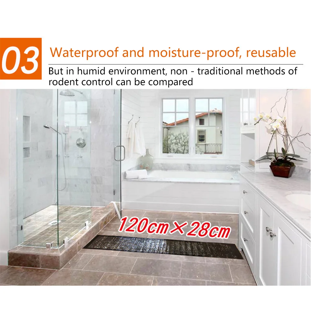 Мышь-ловушка клейкая для мыши безопасная приклеивающаяся офиса дома и сада