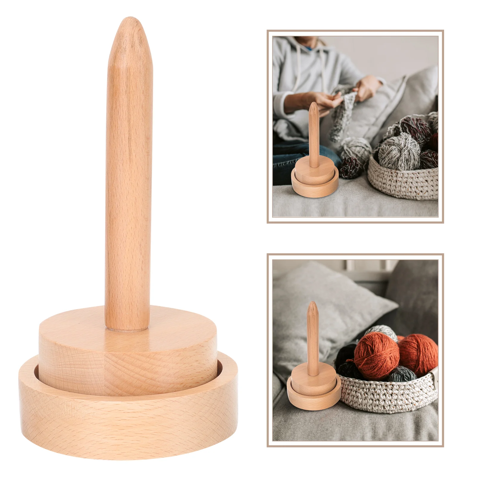 

Thread Spool Holder Rack Embroidery Storage Sewing Wooden Wood Spools Organizer Bobbin Wire Knitting Floss Yarn Cotton Reel
