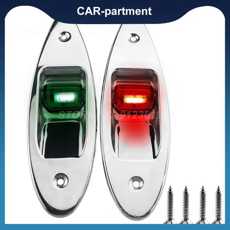 

Durable Led Side Navigation Light Easy To Operate 12v Led Navigation Light Portable Signal Warning Lamp Car Accessories 1nm Ip66