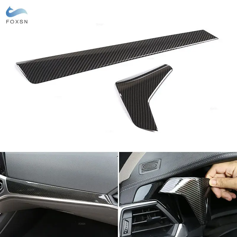 

Для BMW 3 серии G20 G28 2019 2020 2021, левый руль, внутренняя консоль автомобиля, панель приборной панели, рамка, полоса, накладка