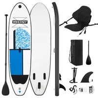 sup inflatable stand up paddle board 3057615cm nonslip deck including basic surfboard accessories set