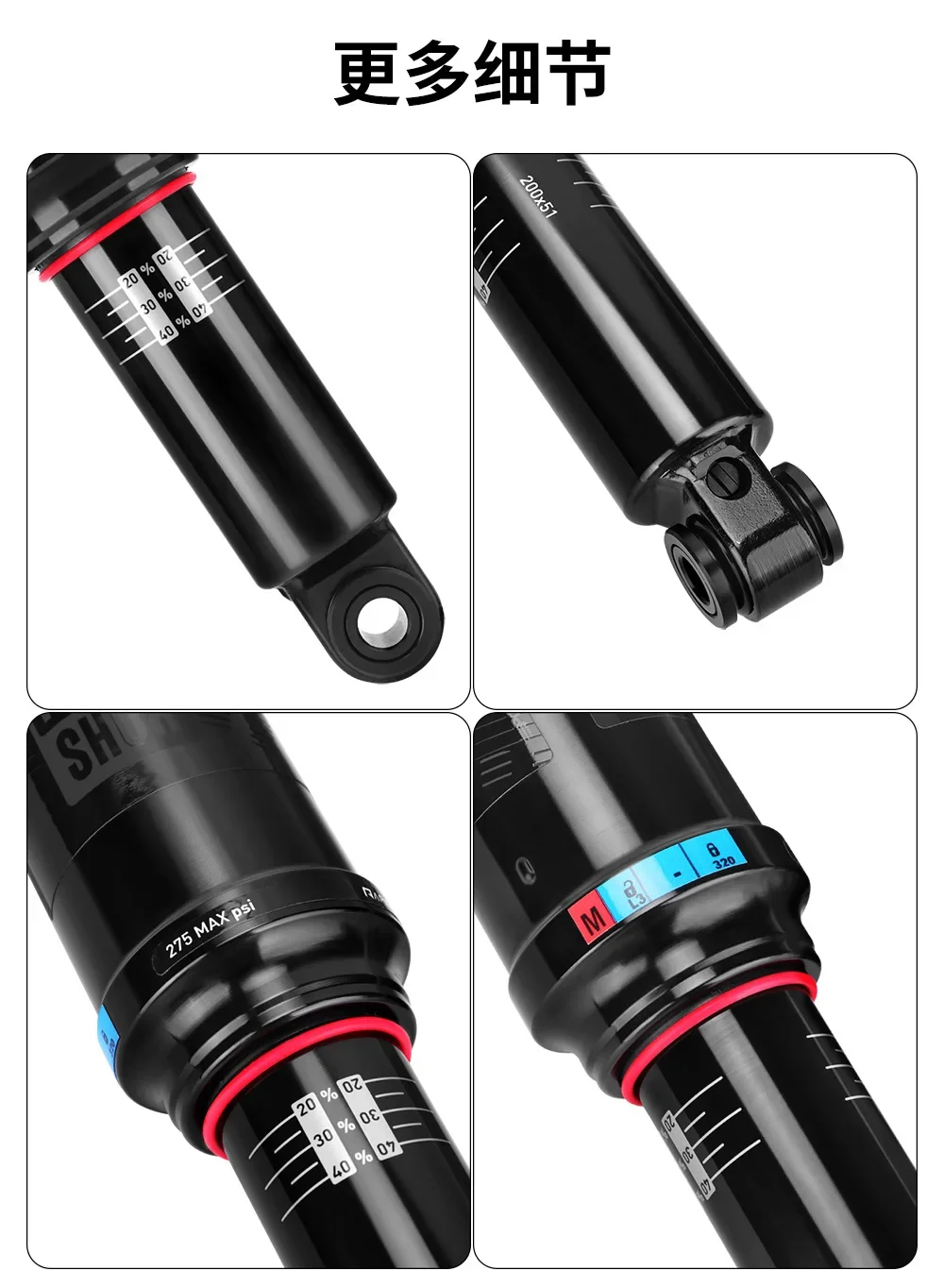 ROCKSHOX MONARCH RL амортизатор 200*50 мм давление воздуха задний бак для горного велосипеда