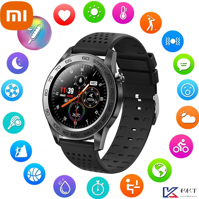 

XIAOMI F22U Bluetooth Sports Smart Watch Men GPS Fitness Tracker Full Touch Smart Bracelet Women Temperature Watch Android IOS