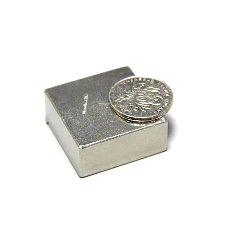 1/2PCS 40x40x20mm Thick Quadrate Permanent Magnets Strip Neodymium Magnet N35 40x40x20 mm Strong Magnetic 40*40*20 |