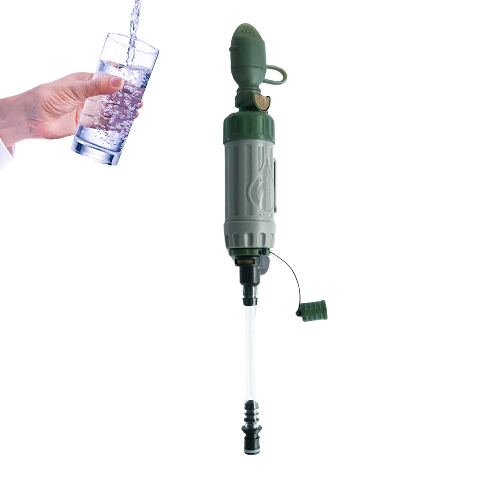 

Outdoor Water Purifier Bottle 0.01 Micron Water Filter Camping 0.01 Micron Camping Water Filter Lightweight Compact Portable